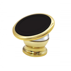 360 Universal Magnetic Snap On Windshield and Dashboard Car Mount Holder 002 (Gold)